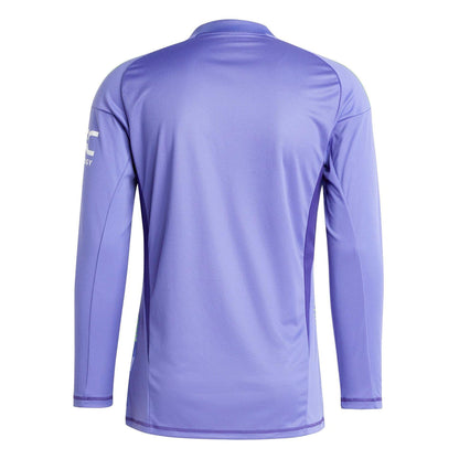 Purple - Back - Adidas Mens 24-25 Manchester United FC Long-Sleeved Goalkeeper Jersey