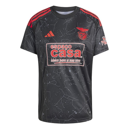 Black - Front - Adidas Unisex Adult 24-25 SL Benfica Away Shirt