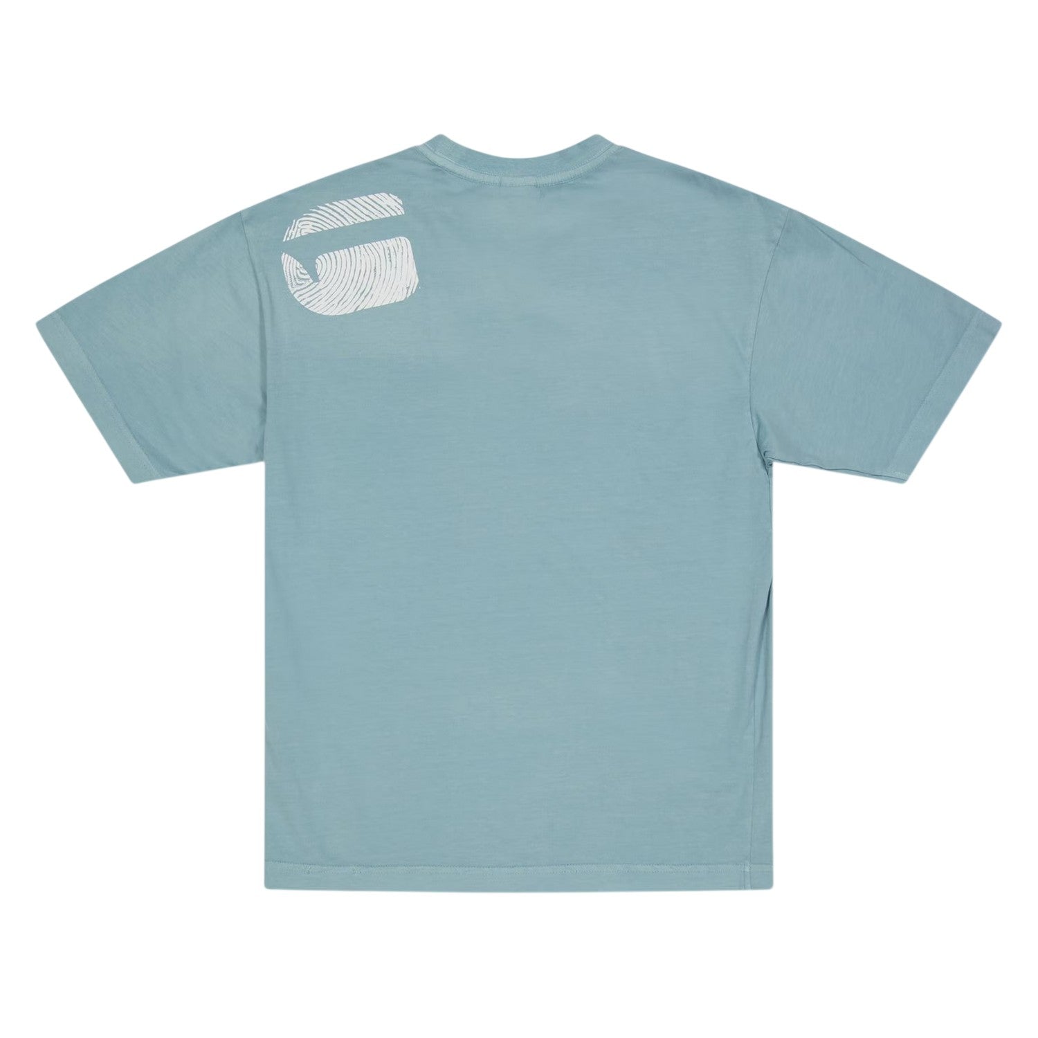 Blue - Back - G-Star Childrens-Kids Lettering Crew Neck Oversized T-Shirt