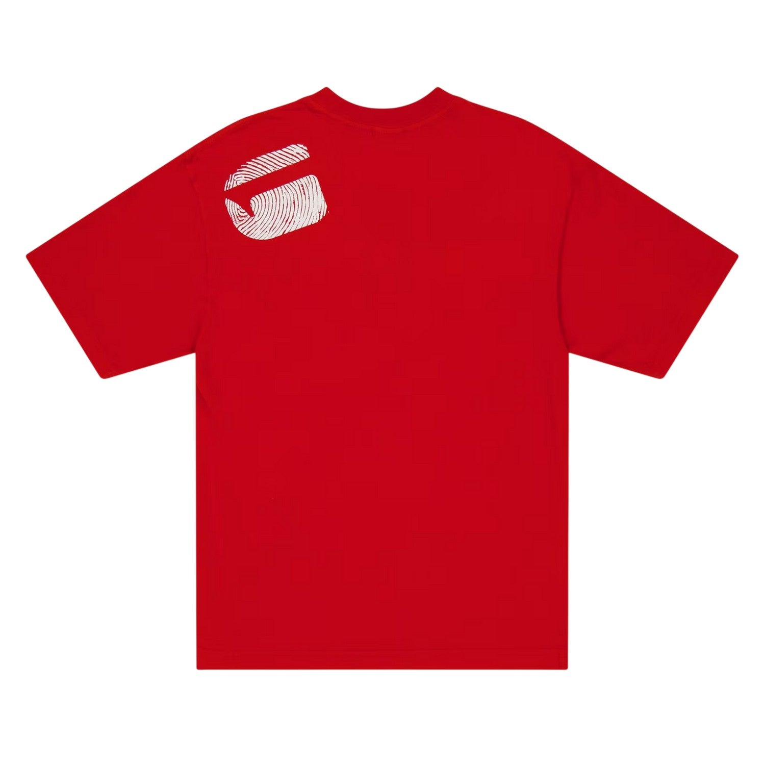 Red - Back - G-Star Childrens-Kids Lettering Crew Neck Oversized T-Shirt