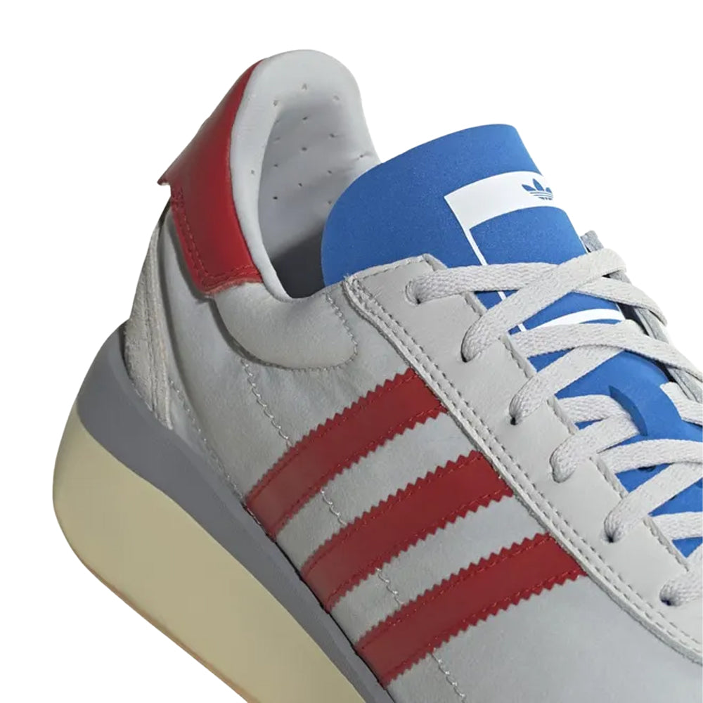 Grey - Pack Shot - Adidas Mens Country XLG Suede Panel Trainers
