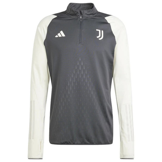 Carbon - Front - Adidas Mens Pro Juventus FC Training Top