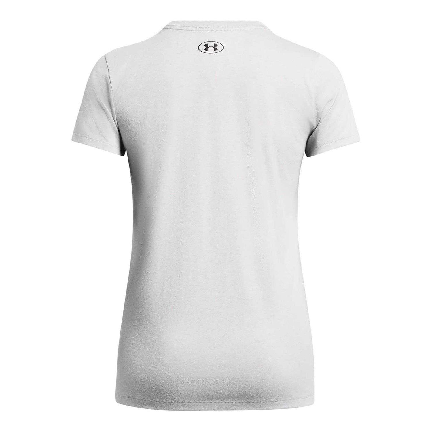 Grey - Back - Under Armour Womens-Ladies Pride Embroidered Crew Neck T-Shirt