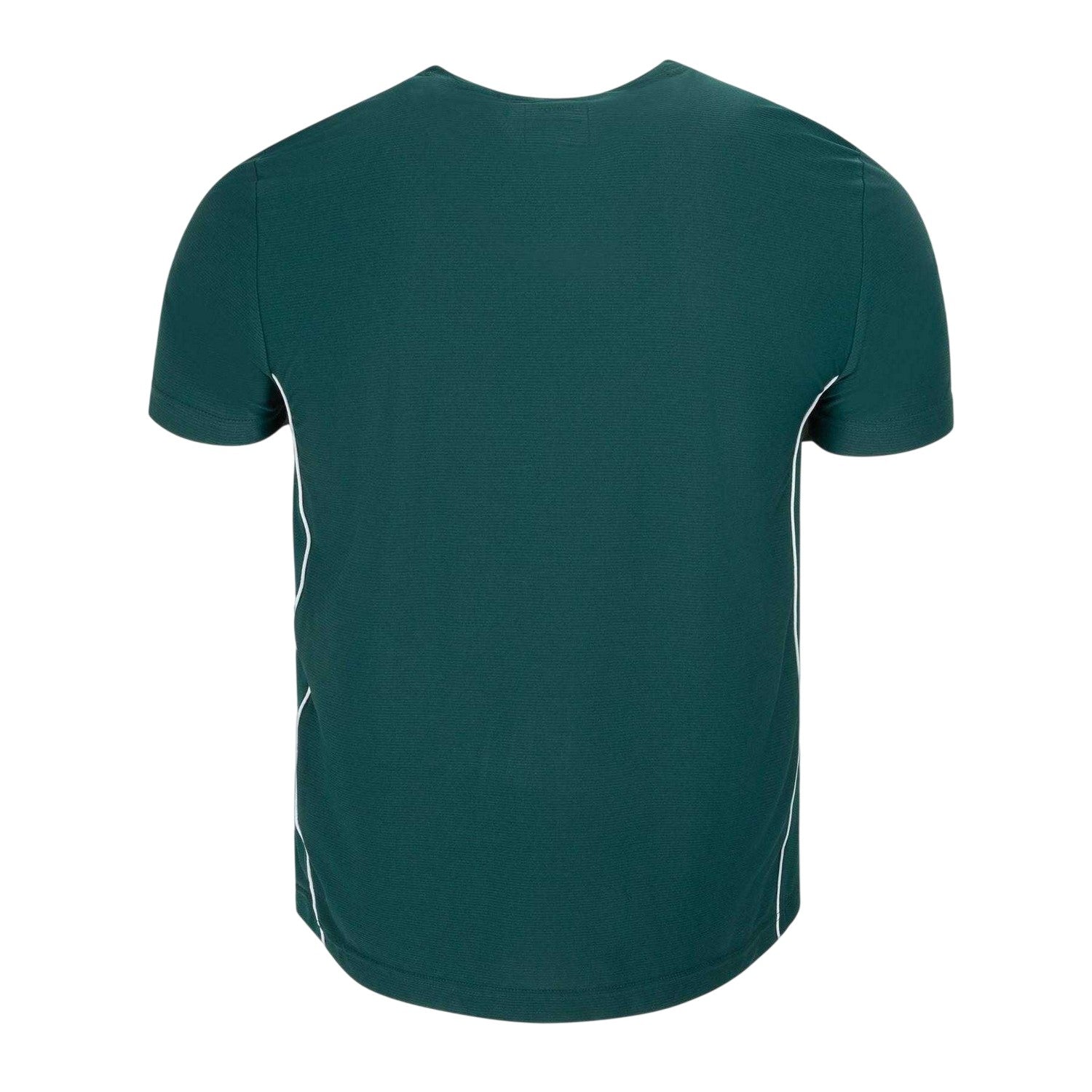 Forest Green - Back - Slazenger Mens Tech Performance Tennis T-Shirt