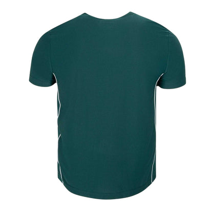 Forest Green - Back - Slazenger Mens Tech Performance Tennis T-Shirt