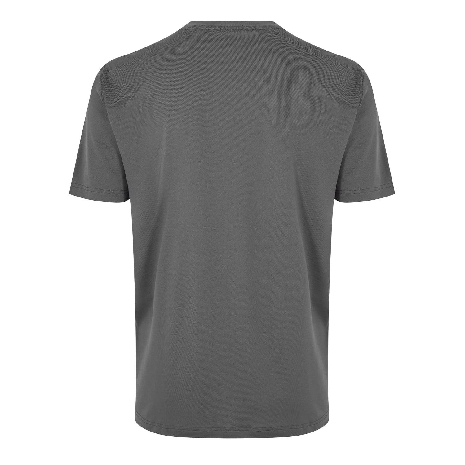 Grey - Back - Boss Mens Competition Logo Crew Neck T-Shirt