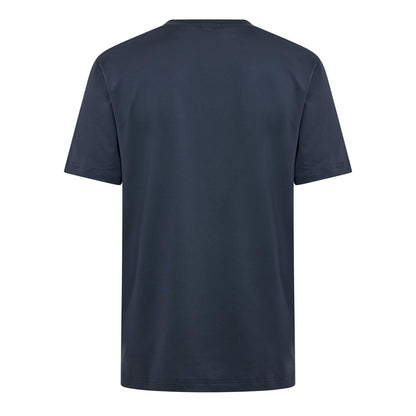 Navy - Back - Boss Mens Competition Logo Crew Neck T-Shirt