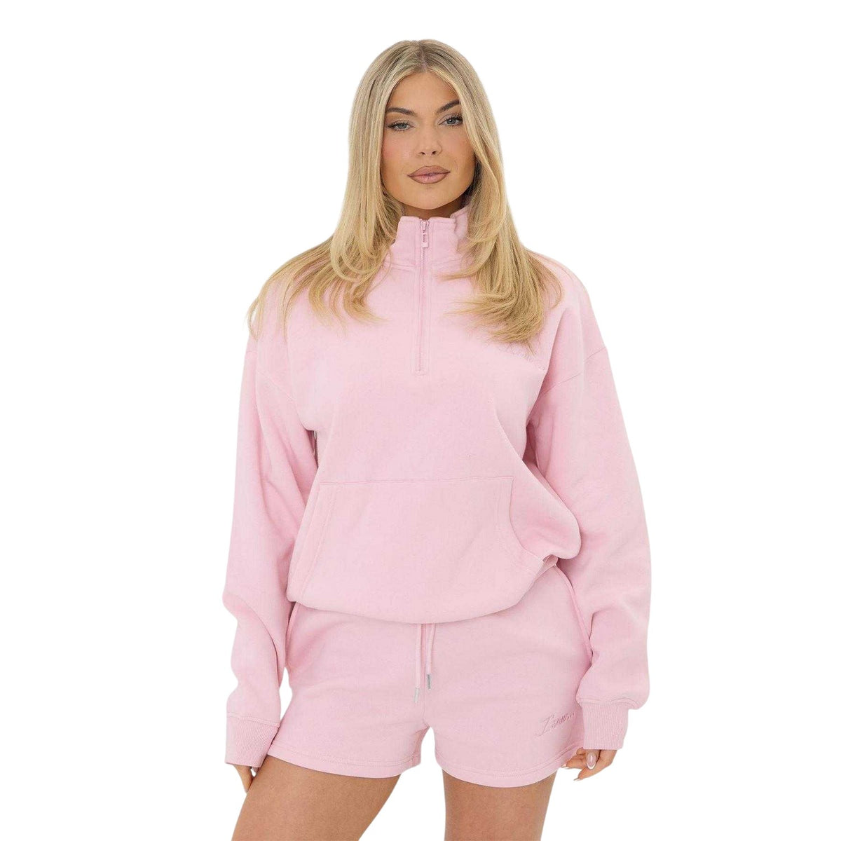 Pink - Front - I Saw It First Womens-Ladies Fleece Relaxed Fit Sweatshirt