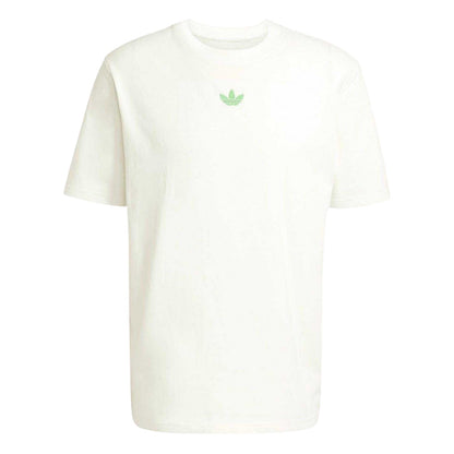 Off White - Front - Adidas Mens Originals Minecraft Crew Neck T-Shirt