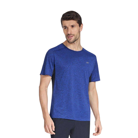 Blue - Front - Skechers Mens Godri Circuit Performance T-Shirt