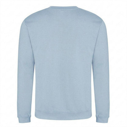 Blue - Back - AWD Womens-Ladies Day Cotton Sweatshirt