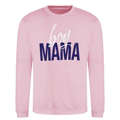 Pink - Front - AWD Womens-Ladies Day Cotton Sweatshirt