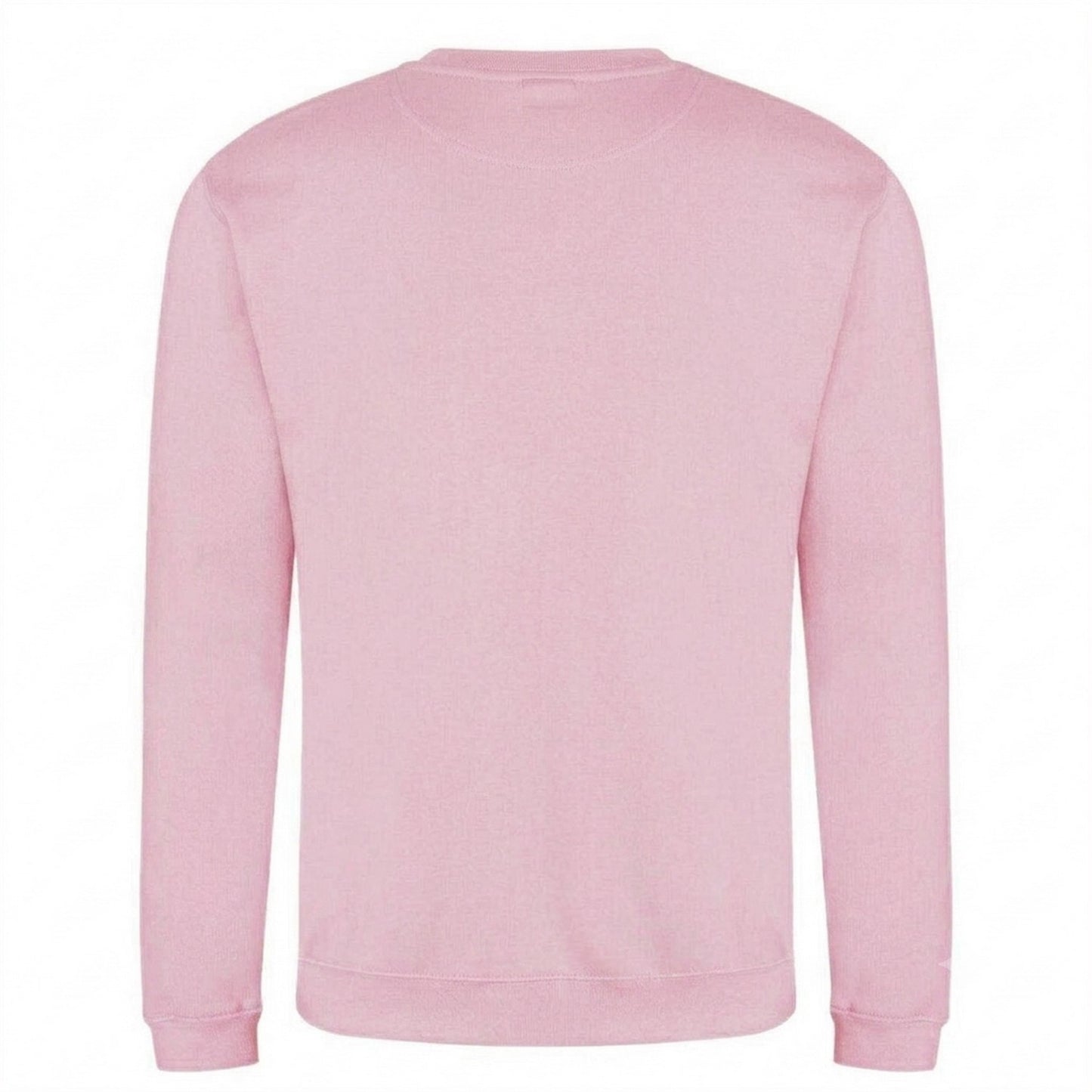 Pink - Back - AWD Womens-Ladies Day Cotton Sweatshirt