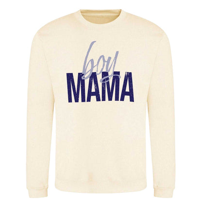 White - Front - AWD Womens-Ladies Day Cotton Sweatshirt