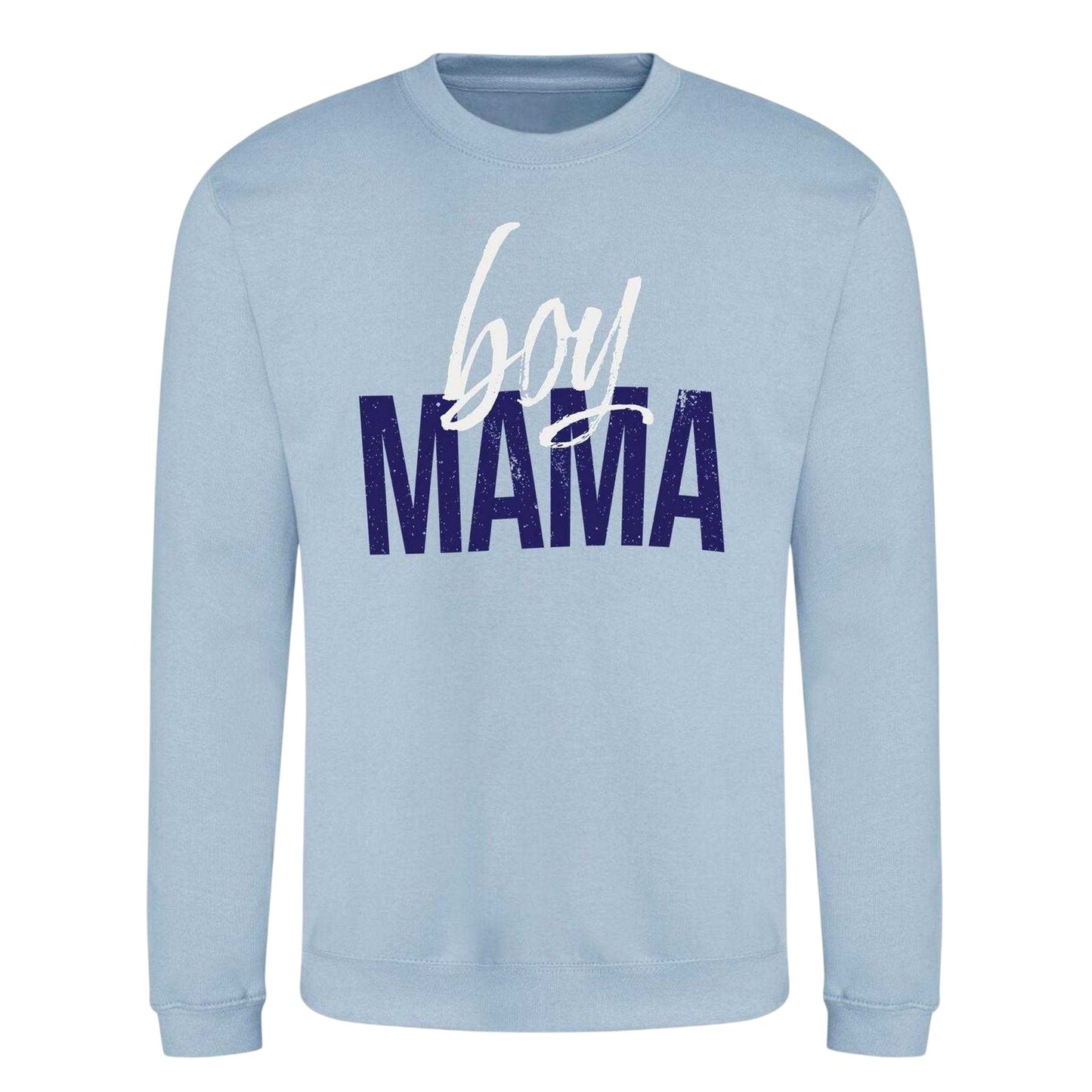 Blue - Front - AWD Womens-Ladies Day Cotton Sweatshirt