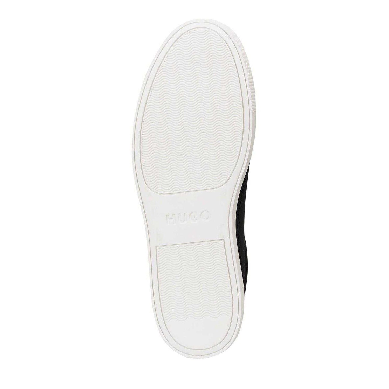 White - Side - Hugo Mens Morrie Tenn Low Cut Trainers