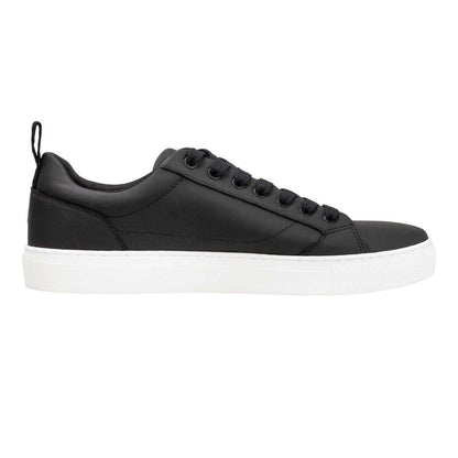 Black - Front - Hugo Mens Morrie Tenn Low Cut Trainers