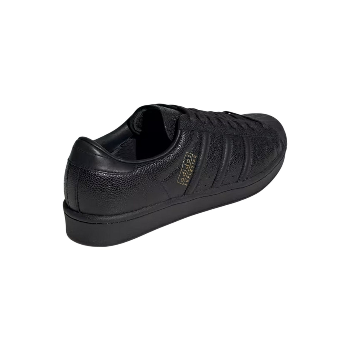 Black - Back - Adidas Mens Superstar V Woven Trainers