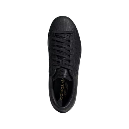 Black - Lifestyle - Adidas Mens Superstar V Woven Trainers