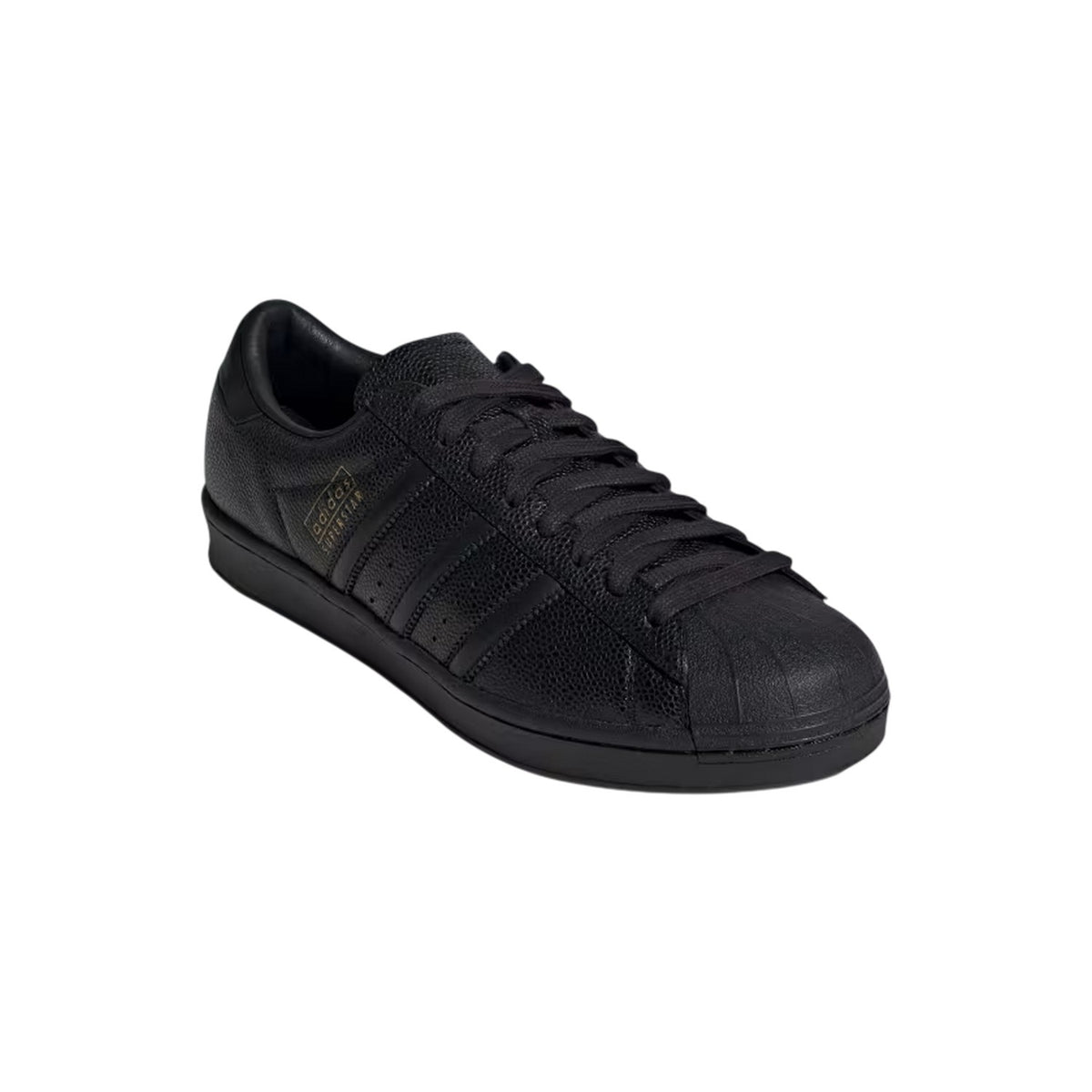 Black - Close up - Adidas Mens Superstar V Woven Trainers