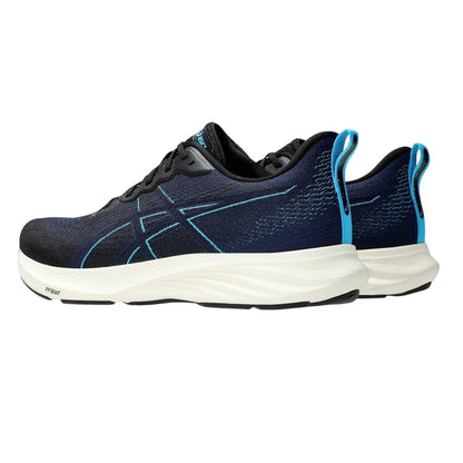 Black-Blue - Back - Asics Mens Dynablast 4 Cushioned Shoes