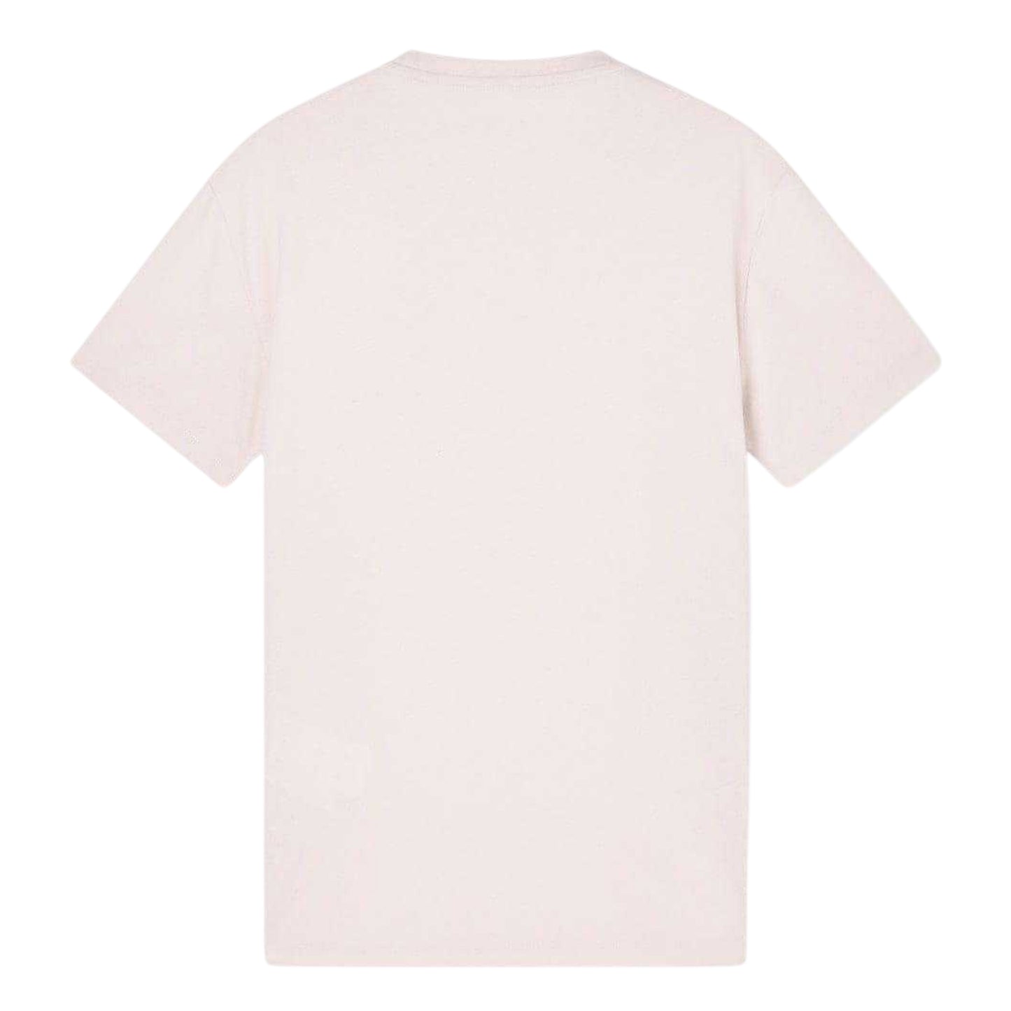 White - Back - Armani Exchange Mens Logo Embossed Regular T-Shirt