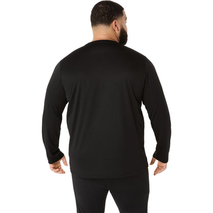 Black - Back - Asics Mens Core Long-Sleeved Running Top