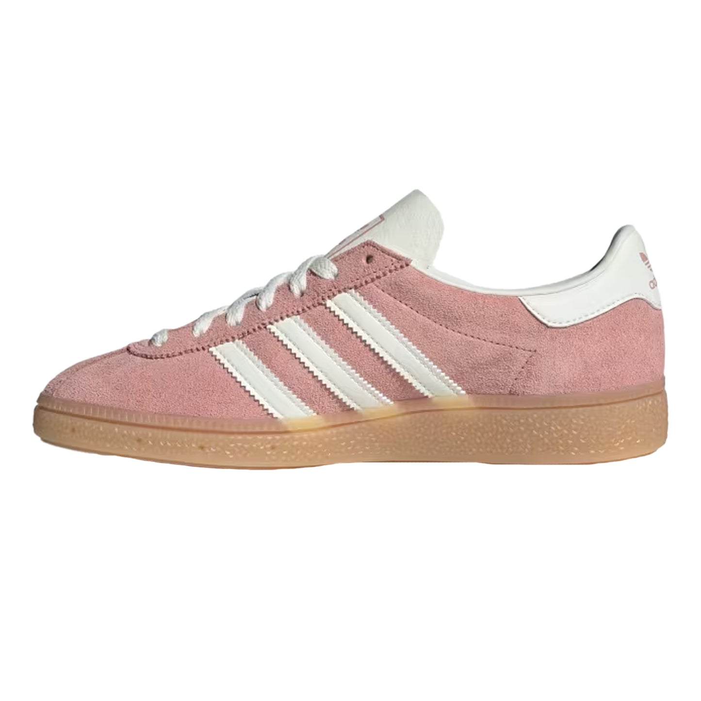 Wonder Mauve - Side - Adidas Womens-Ladies Muenchen Leather Trainers