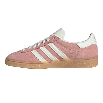 Wonder Mauve - Side - Adidas Womens-Ladies Muenchen Leather Trainers