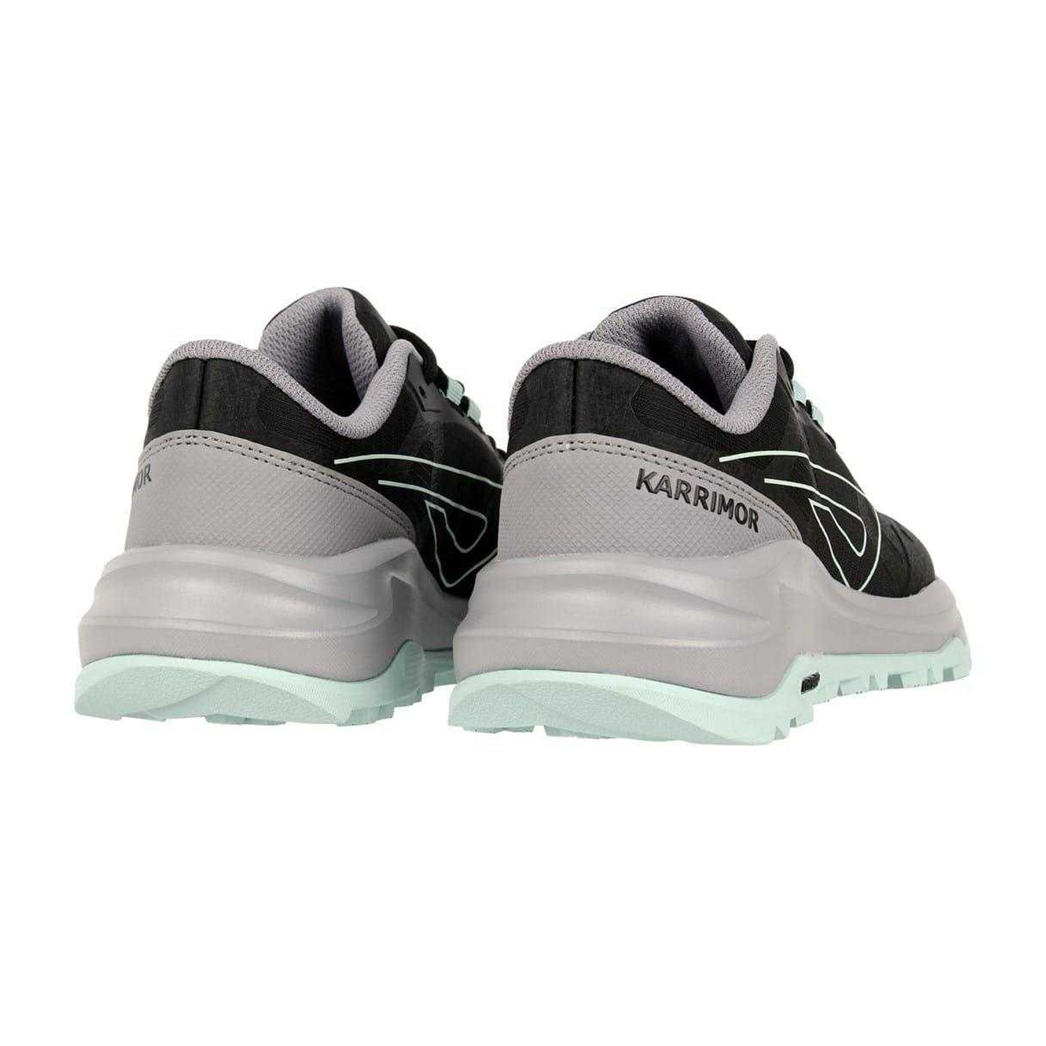 Black - Back - Karrimor Girls Tempo Trail Flat Trainers