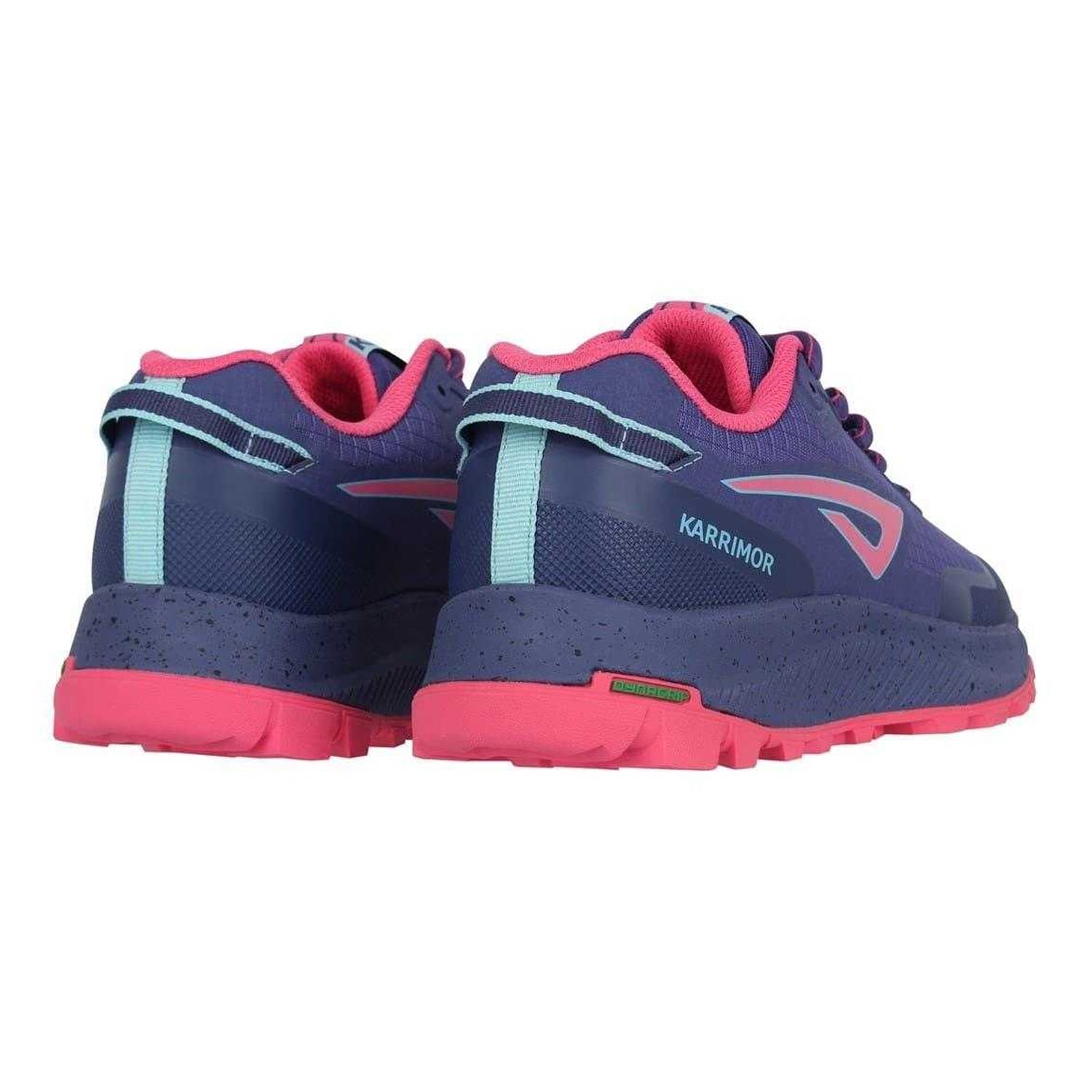 Purple-Pink - Back - Karrimor Girls Tempo Trail Flat Trainers