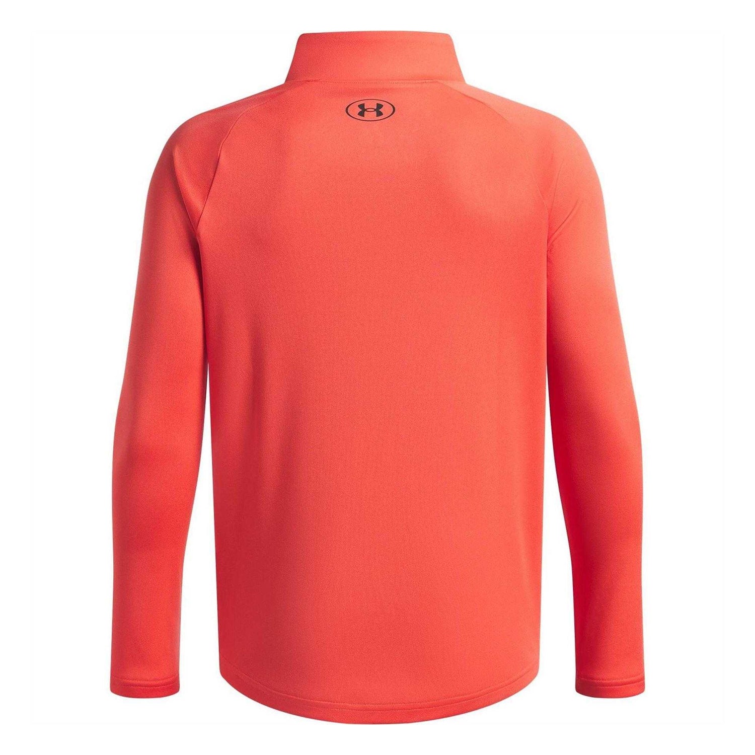 Venetian Red-Black - Back - Under Armour Boys Tech 2.0 Half Zip Track Top