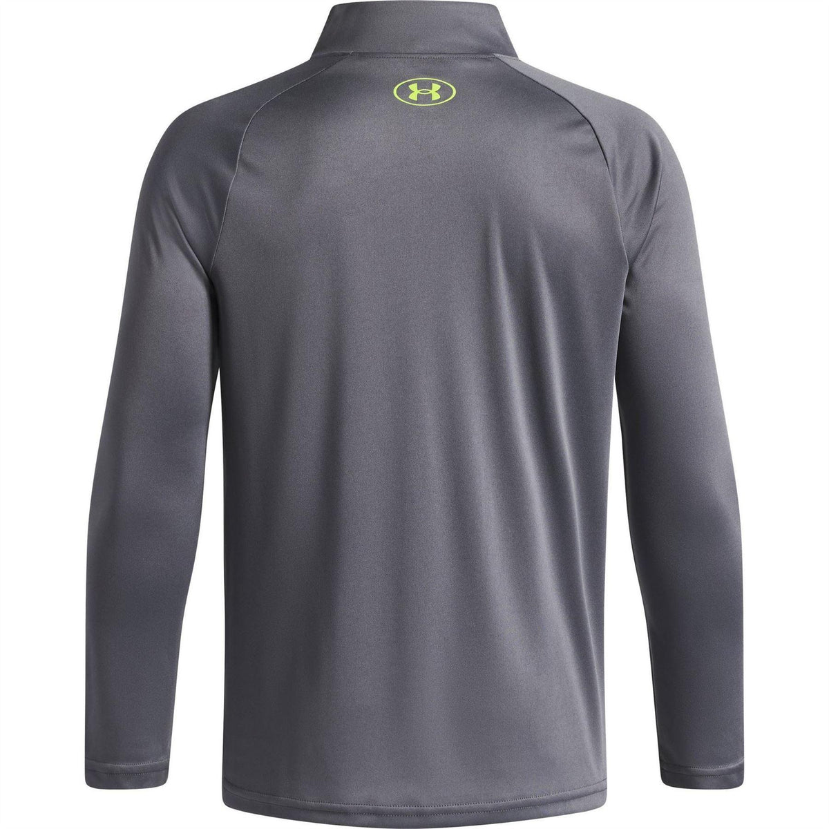Grey-Green - Back - Under Armour Boys Tech 2.0 Half Zip Track Top
