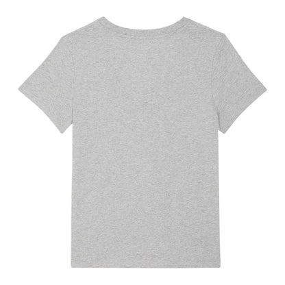 Heather Grey - Back - Levis Womens-Ladies Logo V Neck Short-Sleeved T-Shirt