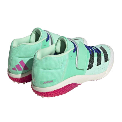 Green - Back - Adidas Mens Adizero Javelin Stripes Trainers