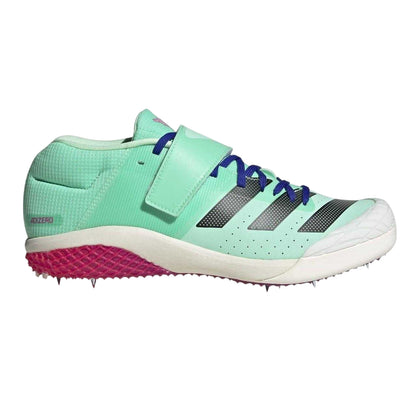 Green - Front - Adidas Mens Adizero Javelin Stripes Trainers