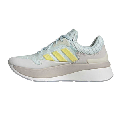 White-Blue - Side - Adidas Womens-Ladies Znchill Lightmotion 3 Stripes Trainers