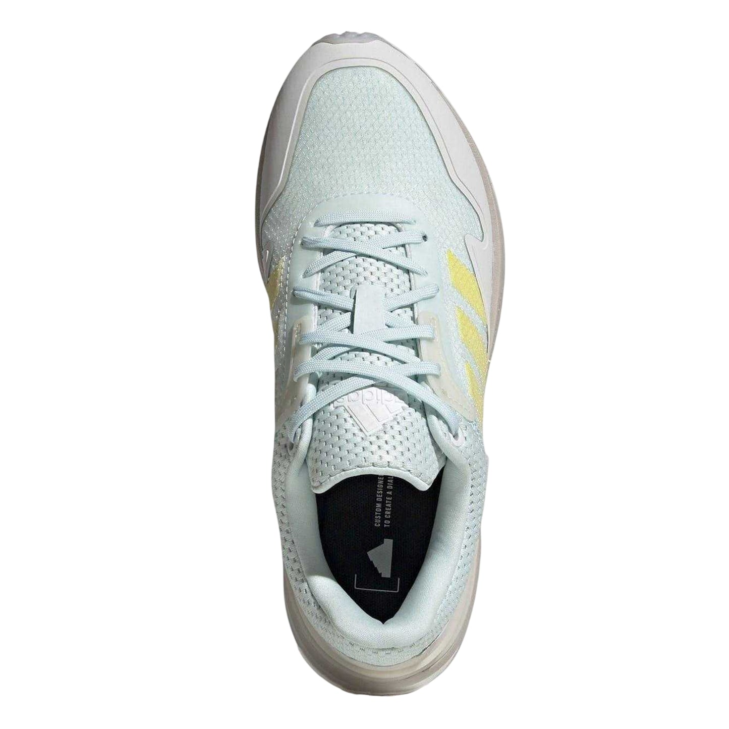 White-Blue - Lifestyle - Adidas Womens-Ladies Znchill Lightmotion 3 Stripes Trainers