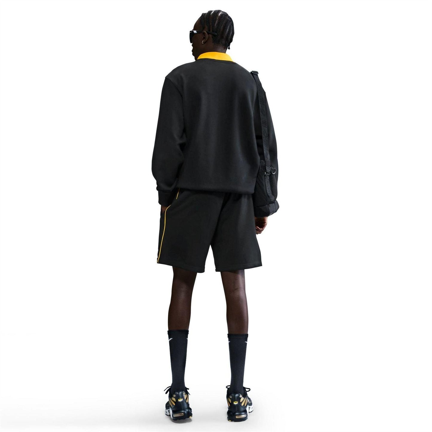 Black - Lifestyle - Nike Mens Air Bermuda Sweat Shorts