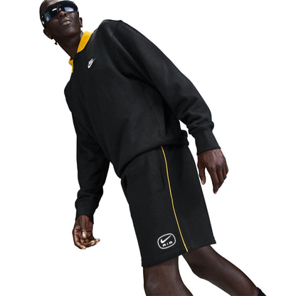 Black - Pack Shot - Nike Mens Air Bermuda Sweat Shorts