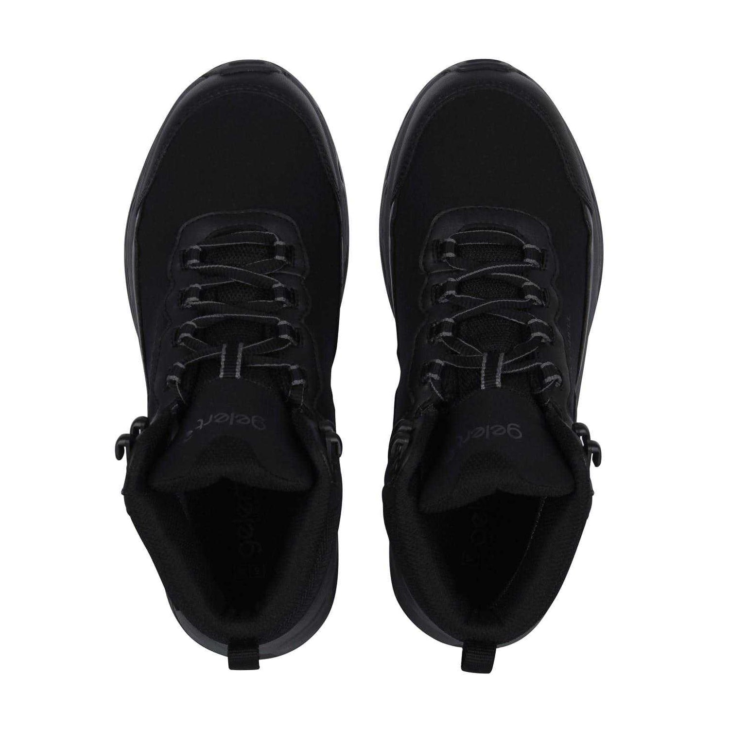 Black - Lifestyle - Gelert Childrens-Kids Softshell Mid Cut Walking Boots