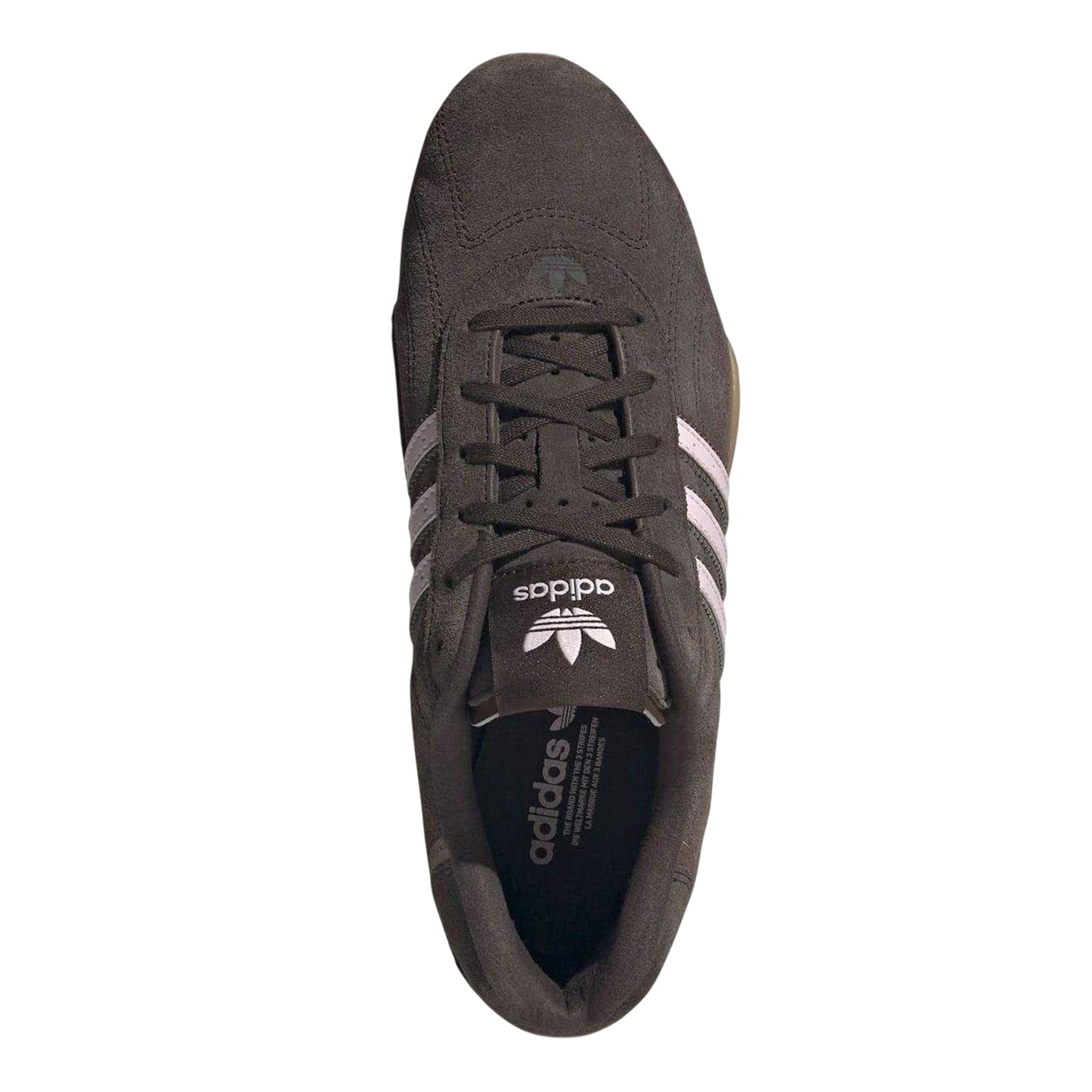 Brown-Pink - Lifestyle - Adidas Womens-Ladies Adiracer Lo Suede Trainers