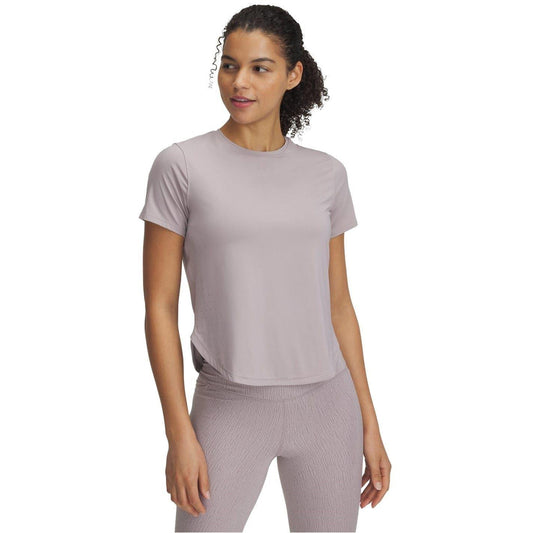 Frost Gray - Front - Under Armour Womens-Ladies Launch Elite Short-Sleeved T-Shirt