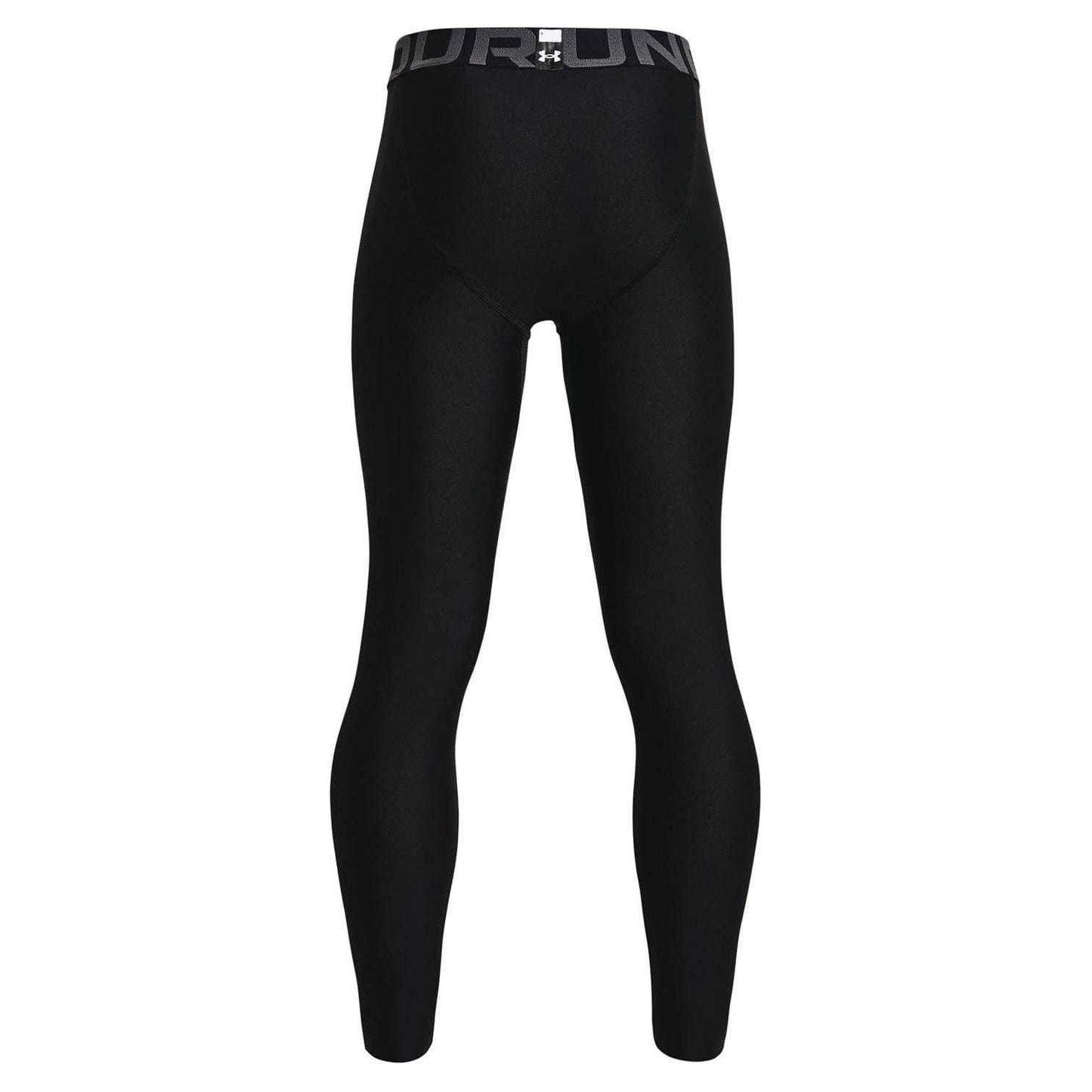 Black - Back - Under Armour Boys HeatGear Leggings