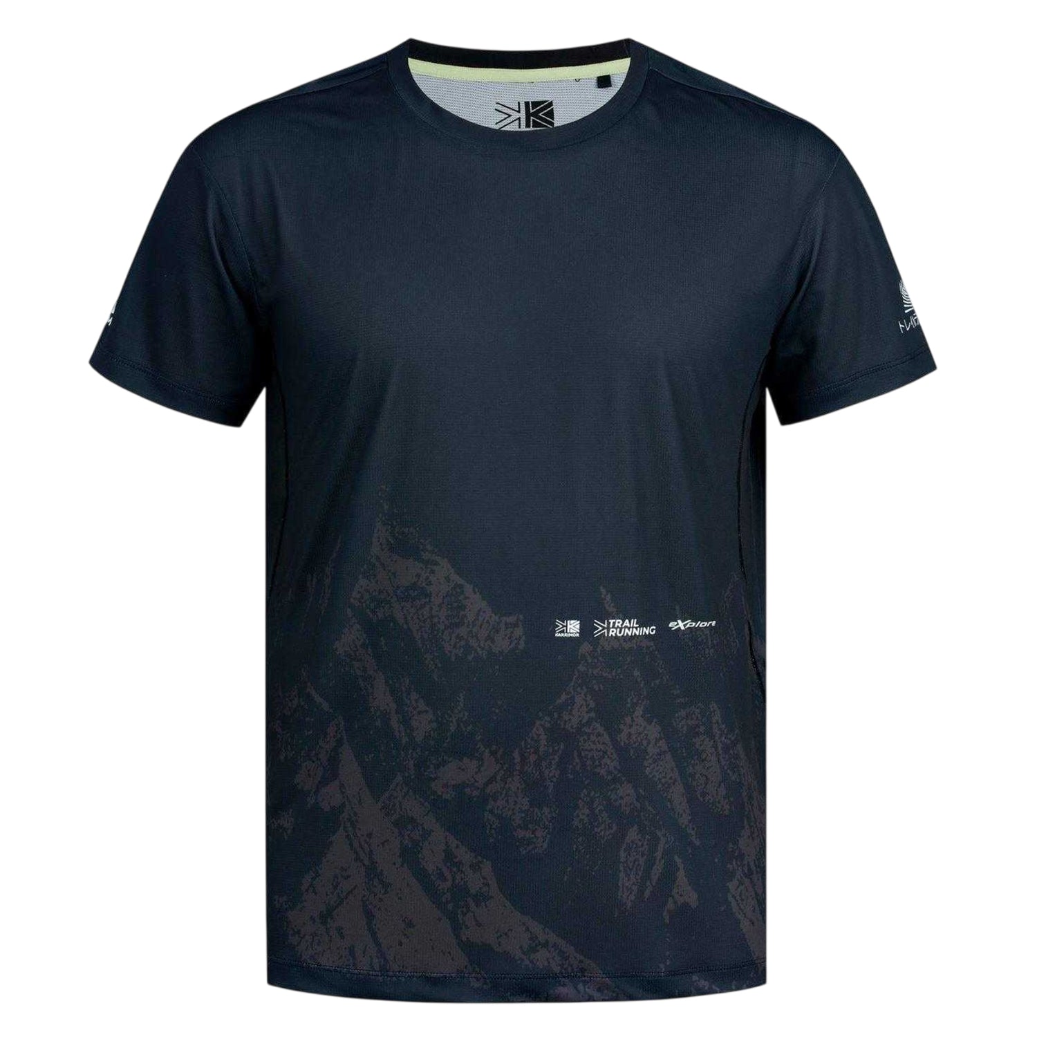 Black - Front - Karrimor Mens Trail Performance T-Shirt