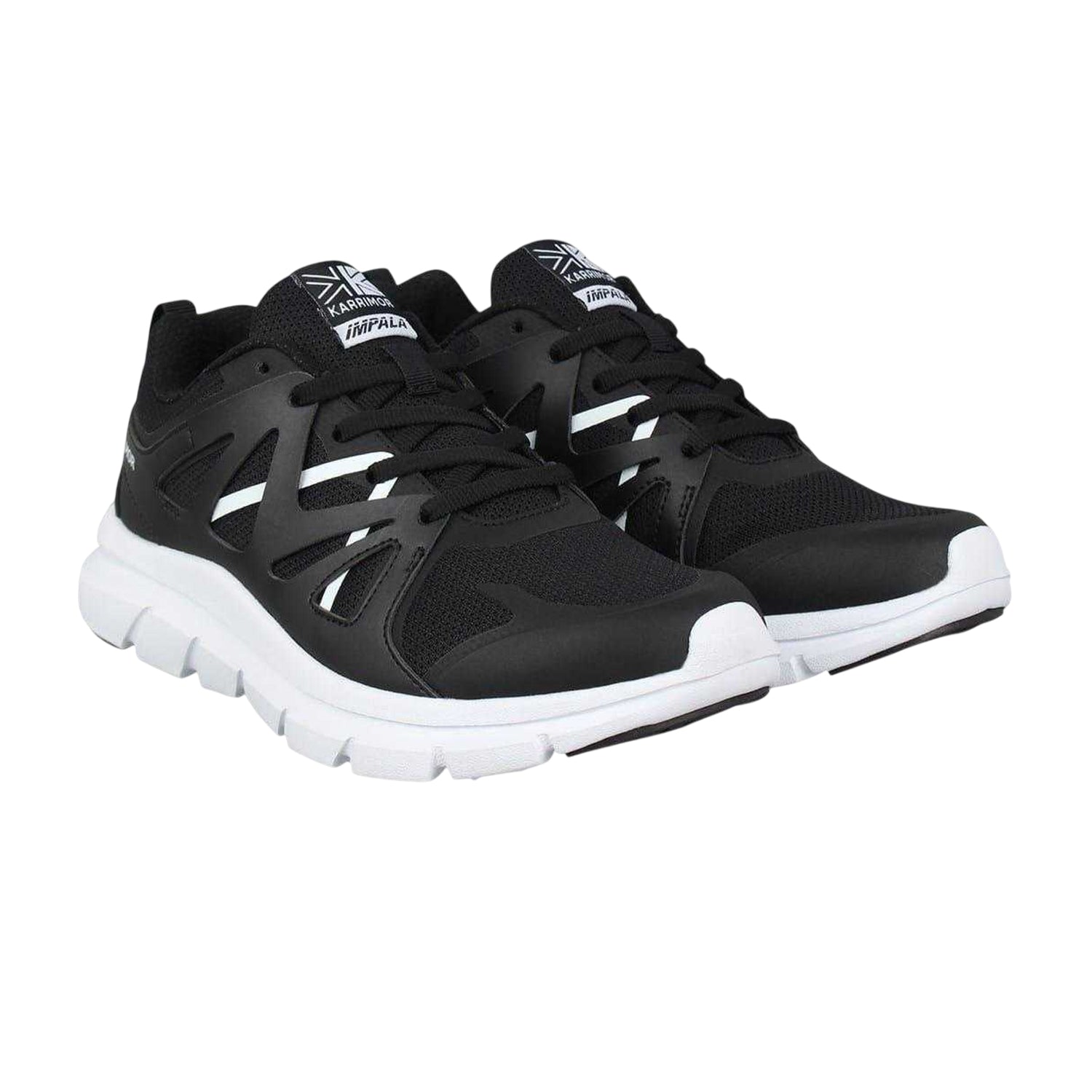 Black-White - Pack Shot - Karrimor Mens Impala Trainers