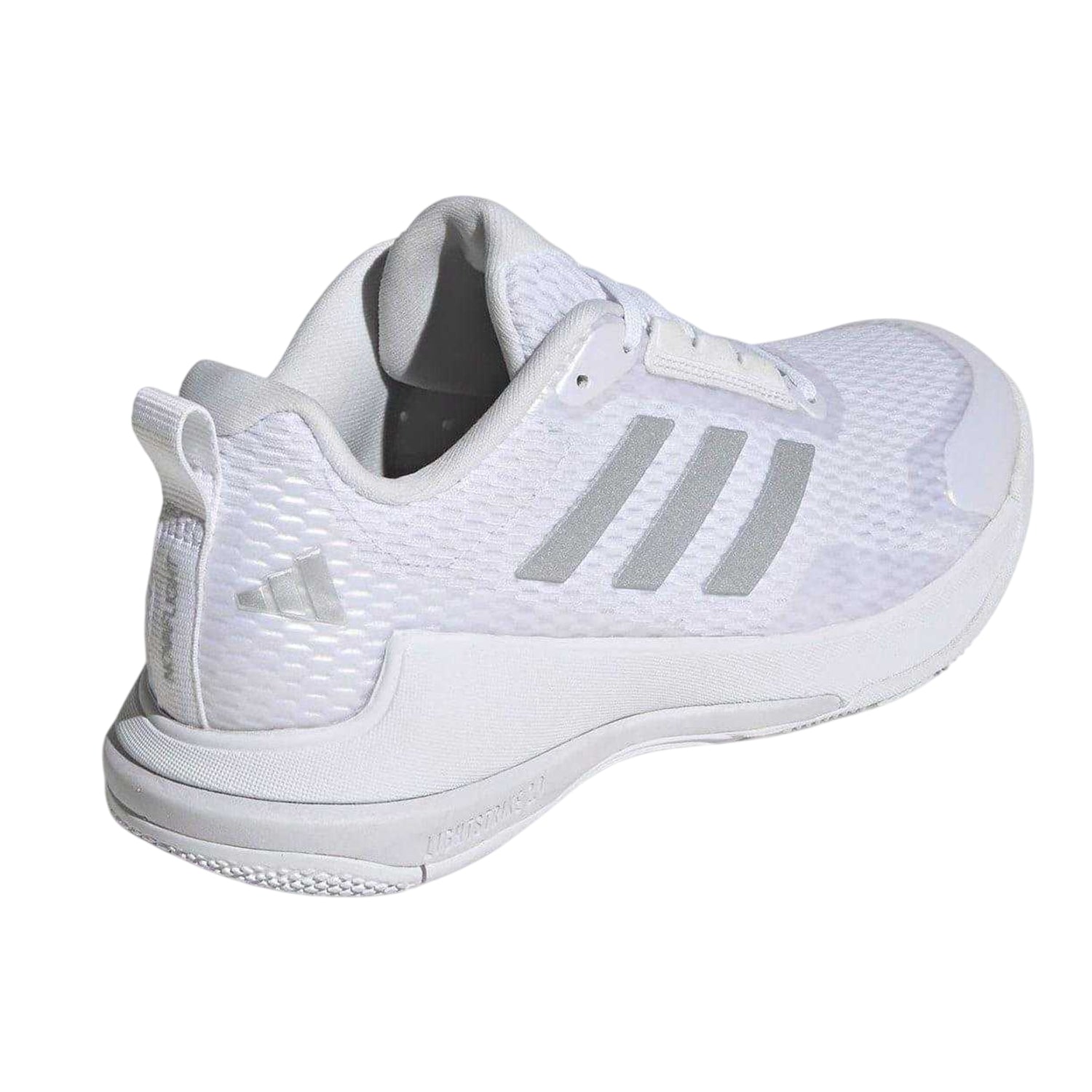 White - Back - Adidas Womens-Ladies Novaflight 2 Indoor Court Trainers