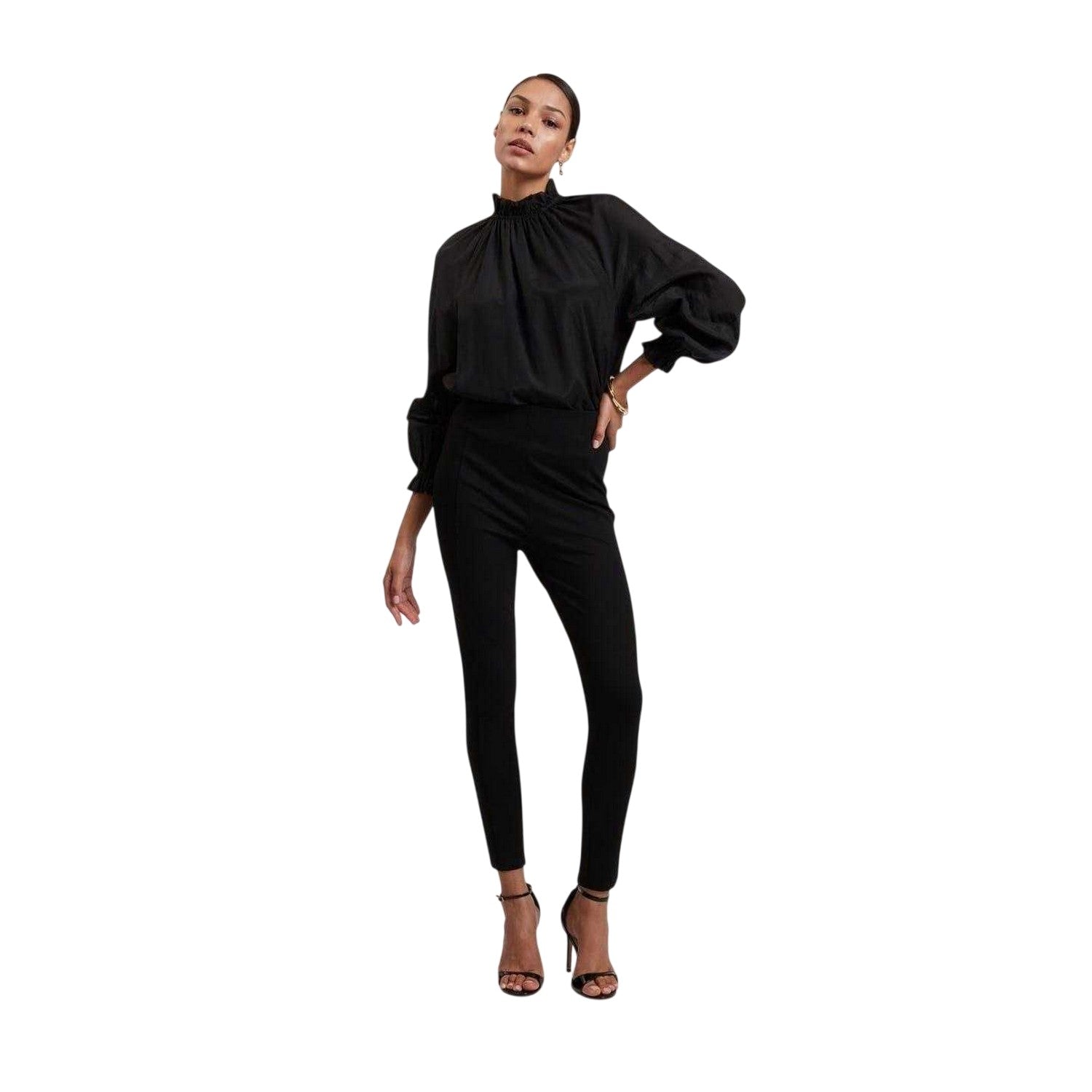 Black - Lifestyle - Ted Baker Womens-Ladies Stretch Leggings