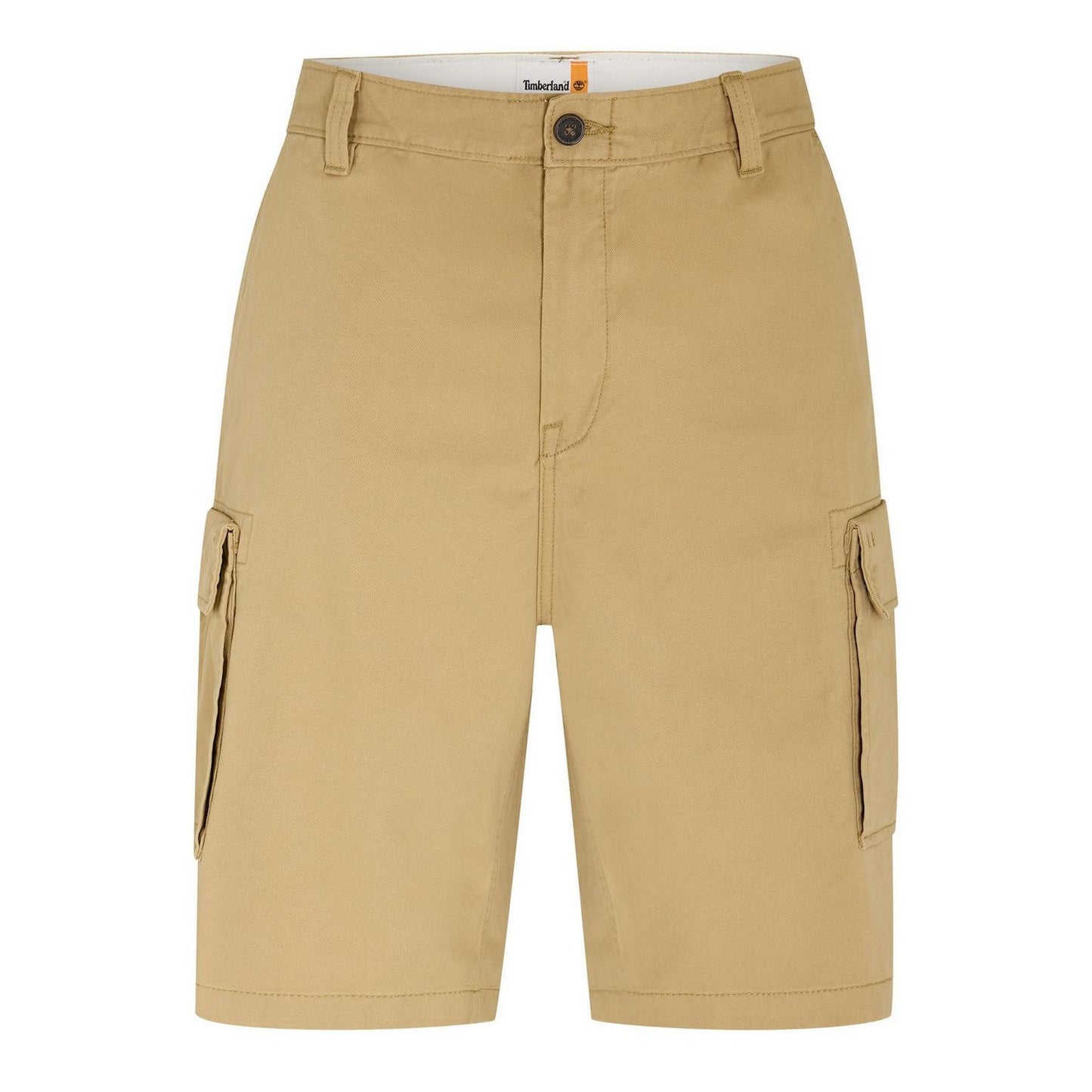 Lemon-Pepper - Front - Timberland Mens Regular Cargo Shorts