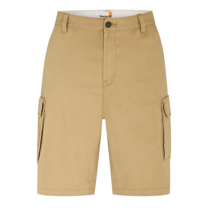 Lemon-Pepper - Front - Timberland Mens Regular Cargo Shorts